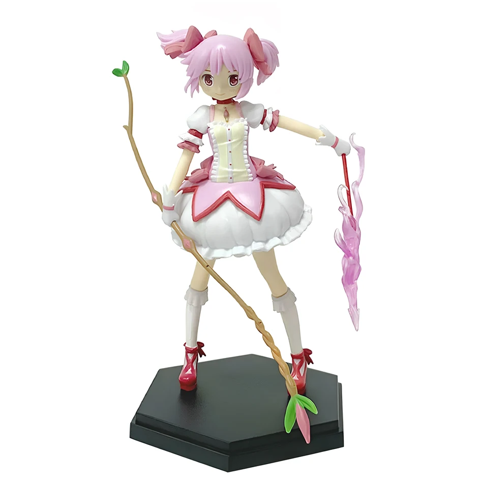 Kawaii Anime Kaname Madoka PVC Action Figure Statue Sammeln Modell Kinder Spielzeug Puppe Geschenke 17 cm