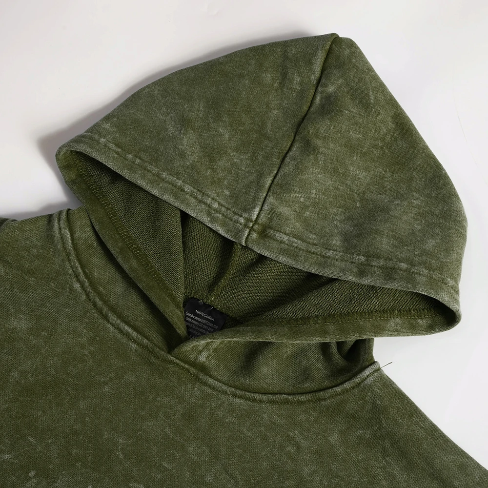 في القديمة لم يكن هناك إنترنت الرجال غسلها هوديي موضة جيب هوديس عادية فضفاض الشارع الشهير مان كل مباراة قلنسوة من القطن #2