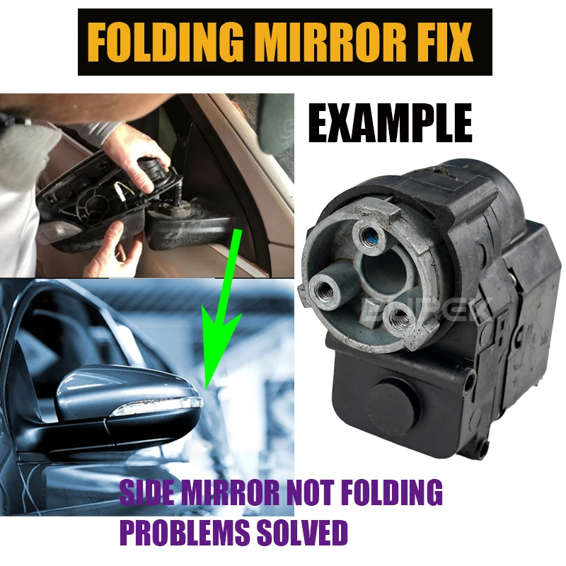 

BUPEK For Kia Rio Pride Ceed Soul Venga k3 Car Rear Mirror Electric Fold Folding Motor module original car accessories repair