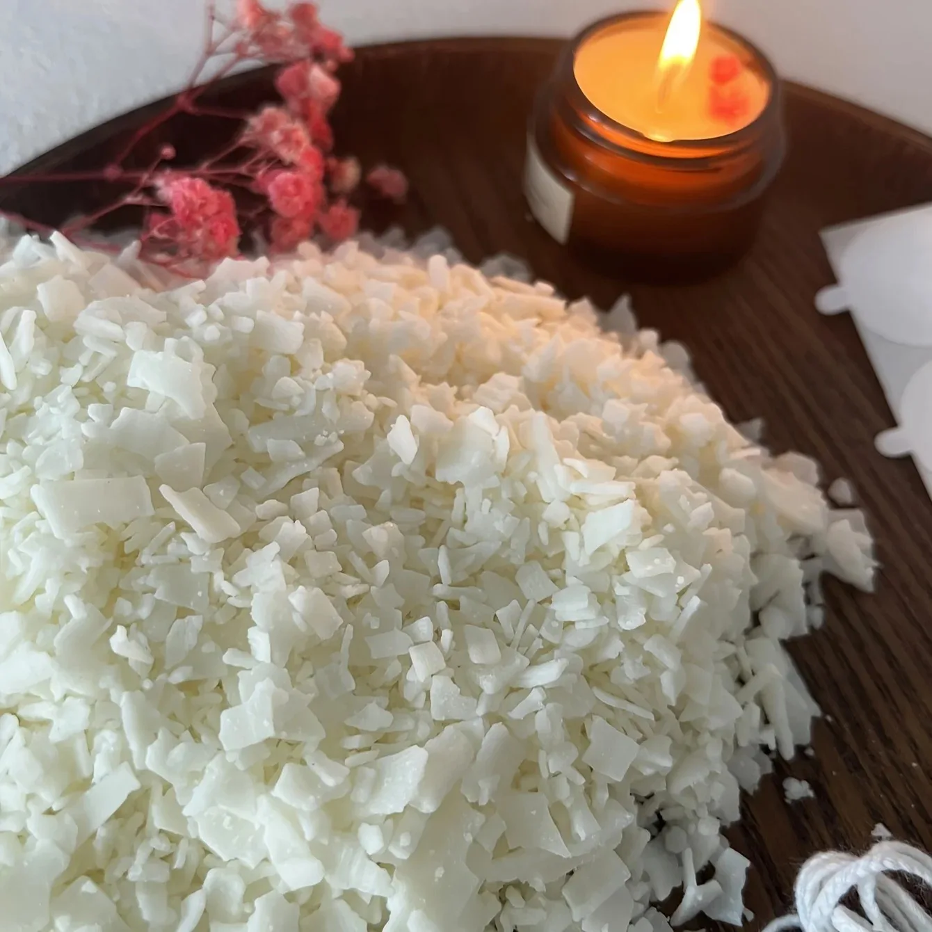 مجموعات صنع الشموع 100 جرام شمع الصويا لتقوم بها بنفسك صنع الشموع المعطرة المواد الذي لا يدخن بدون شمعة حامل الفتيل المعدني صنع #2