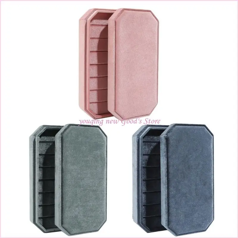 

57QA High Quality Ring And Earring Organizers Modern Jewelry Display Case Storage Contaienr For Rings And Earrings Lovers