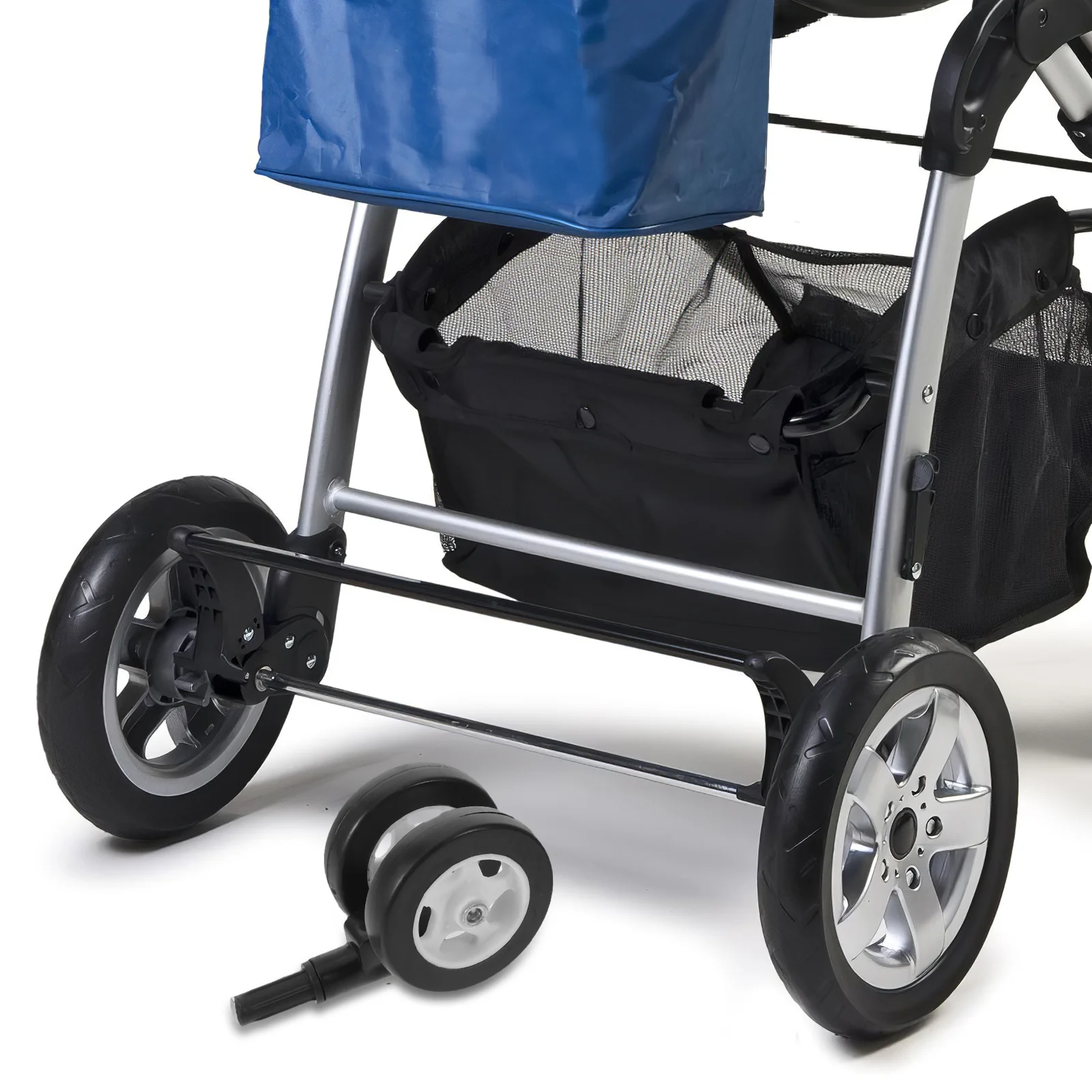 4pcs Baby Walker Replacement Wheels Black Universal Detachable Casters For Toddler Learning Chair Pram Stroller