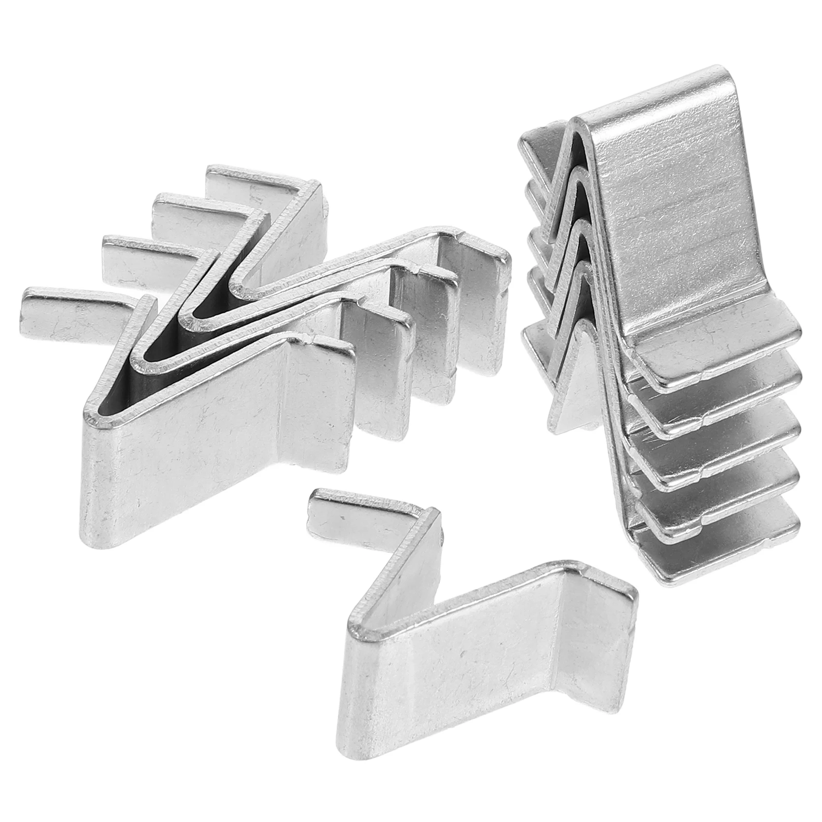 

10pcs File Cabinet Accessories Shelf Clip Support Metal Iron Easy Installation Long Lasting Stable Firm Safe Use Widely Used