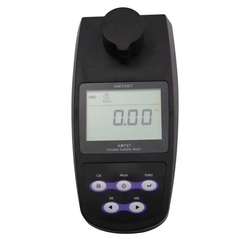 Portable Turbidity Meter Kit 0-1100 NTU 0-275 EBC 0-9999 Range USB Interface Memory Stores 100 Data Sets Single & Continuous