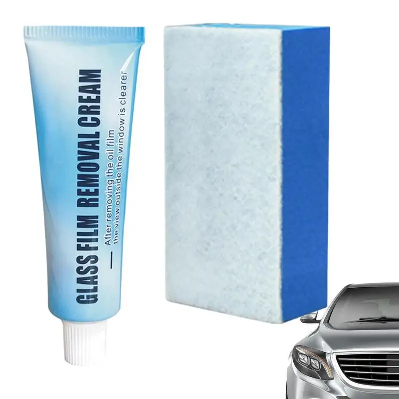 

Car Glass Oil Film Cleaner Glass Oil Film Remover Car Glass Oil Film Removing Paste Deep Cleaning Polishing Glass Cleaner