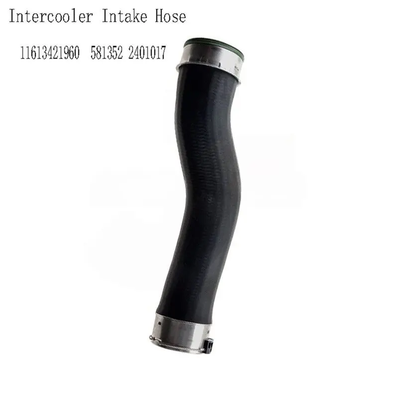 Mangueira de refrigeração do radiador, mangueira de admissão do intercooler 11613421960 para bmw x3 2.0d 2004- 2011 2401017 581352