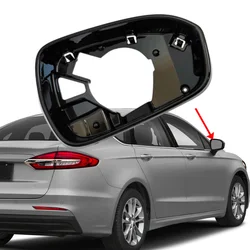 Car Side Mirror Housing Frame Rear View Mirror Holder Black For Ford Fusion 2013 2014 2015 2016 2017 2018 2019 2020 USA Version