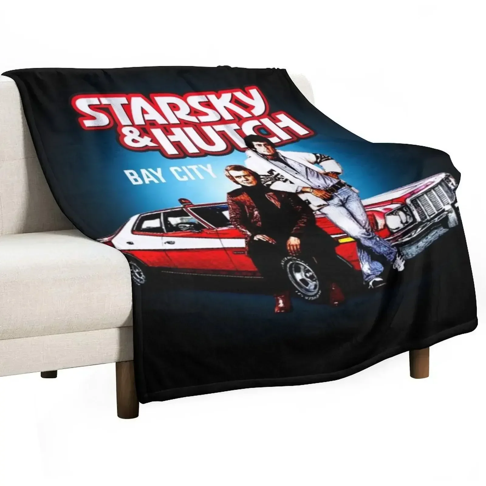 Starsky and Hutch TV series Throw Blanket wednesday Plaid on the sofa Luxury Blankets