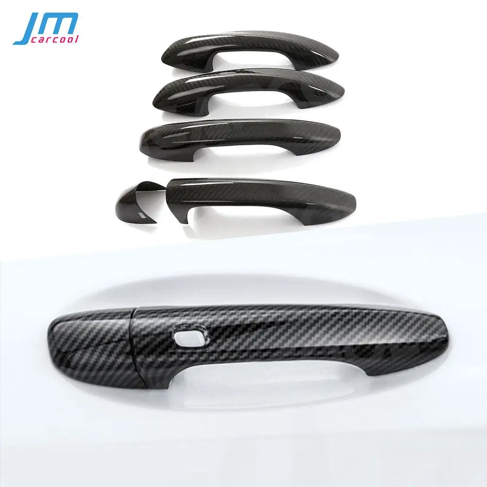 

Carbon Fiber Car Door Handles Cover Trim Sticker Caps For Benz A B C E S GLA GLK CLA CLS GL GLS Class W204 W176 W117 W218 X156