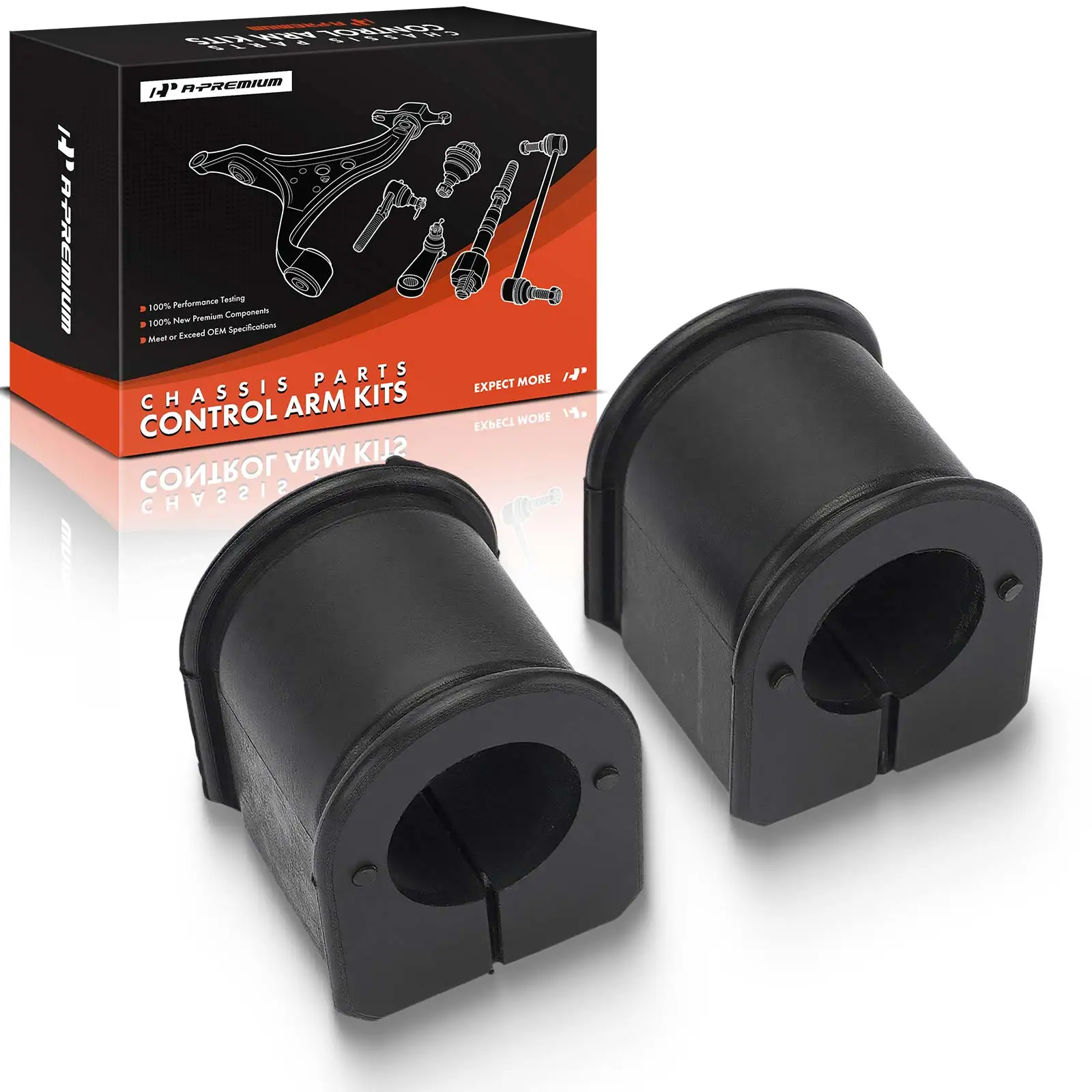 A-Premium 2x Rear To Frame Sway Bar Bushing for Nissan Frontier Xterra 2000-2004