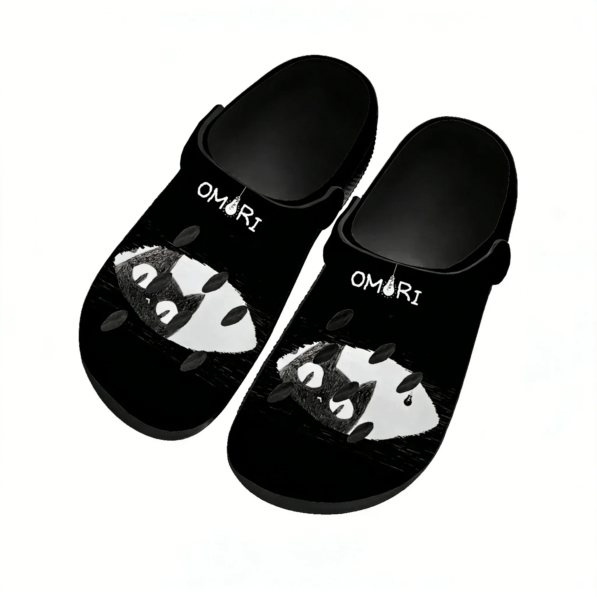 

Водные тапочки Omori для мужчин и женщин: высококачественные модные сабо для дома и сада, индивидуальные сандалии, пляжные дышащие шлепанцы с отверстиями