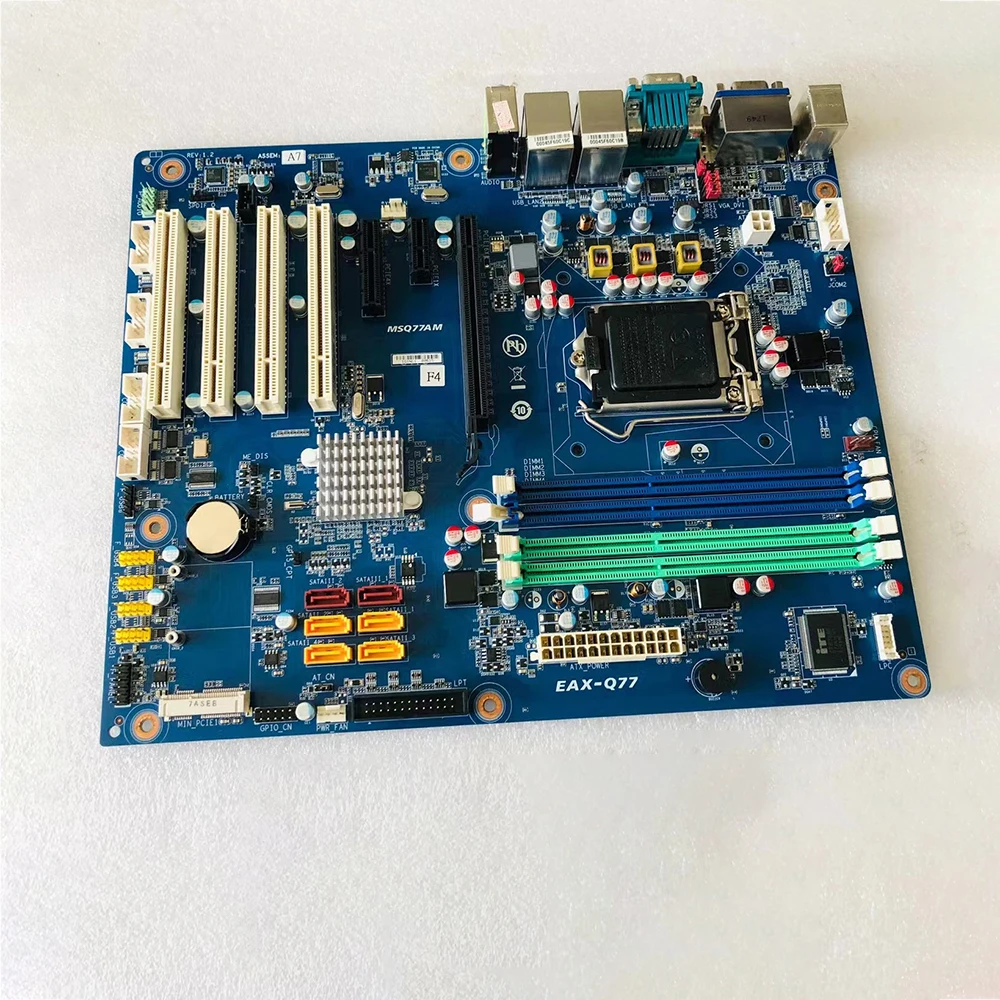 For Anqin EAX-Q77 1155 Industrial Motherboard MSQ77AM EAX-Q77-A1R