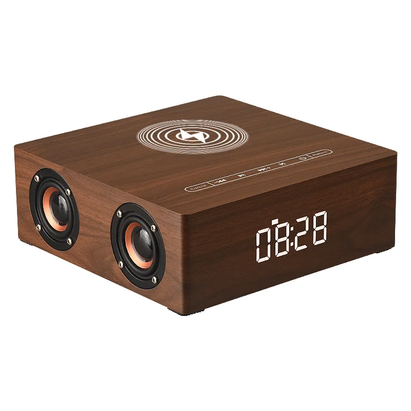 

Bluetooth speaker, wireless charging, clock, alarm clock, smart touch, home, card stereo