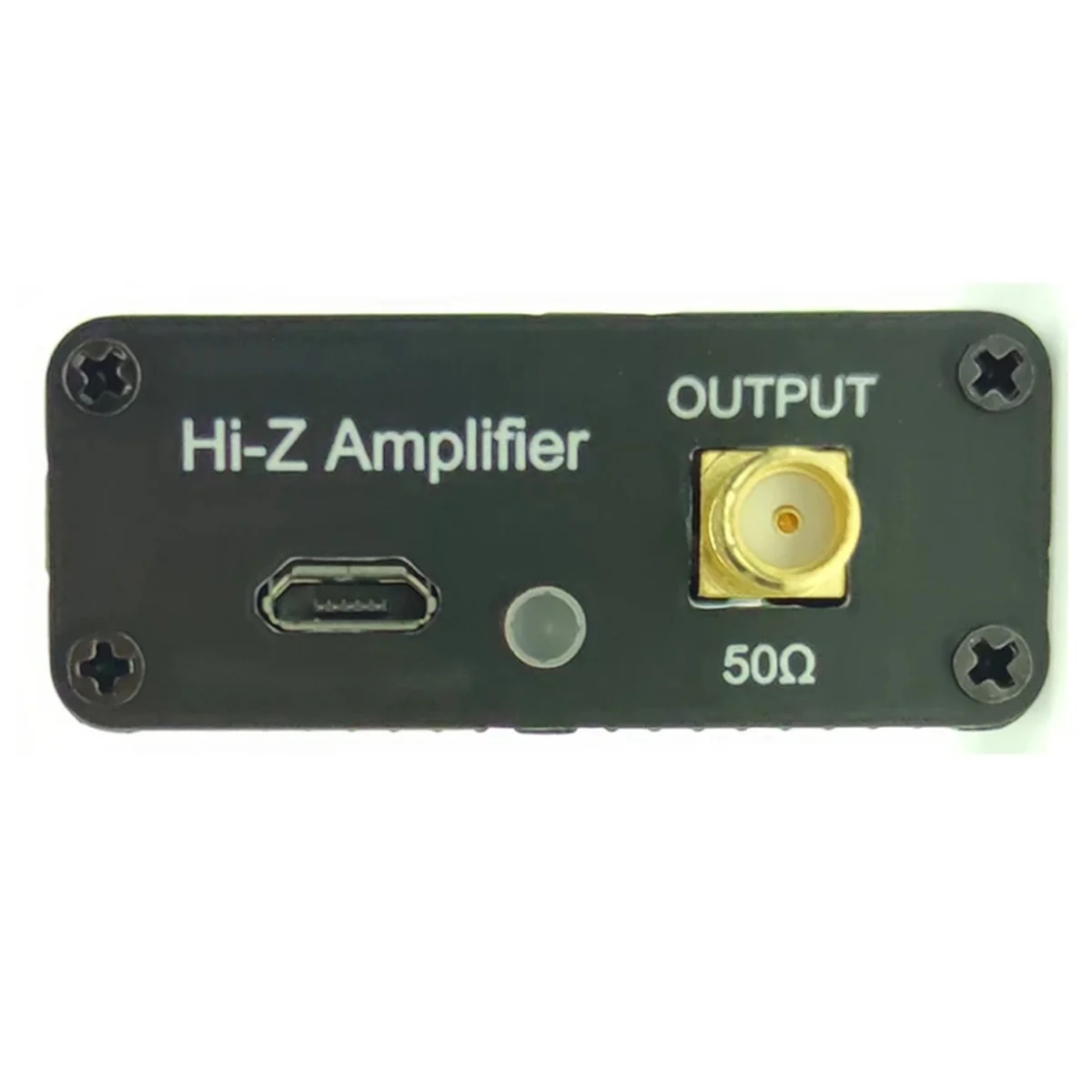 RF AMP 06A 1Hz-300MHZ 50 Ohm High Impedance Amplifier is Suitable for Donut Antenna Impedance Conversion Devices