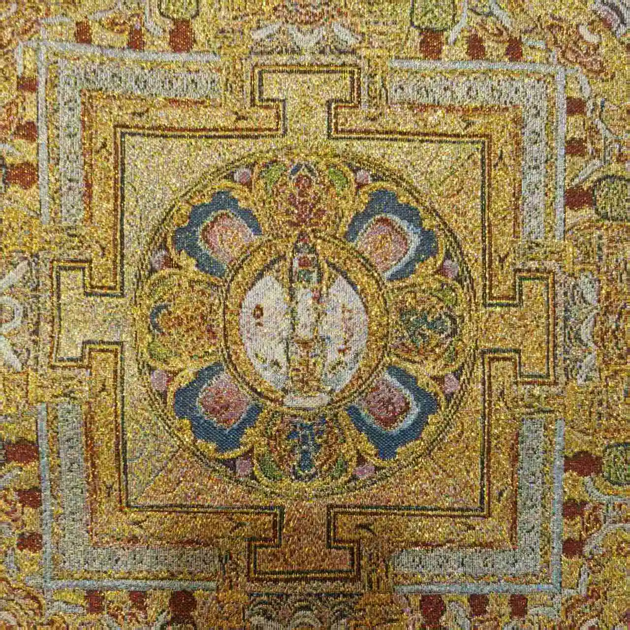 

Мандала с вышивкой Тханка,Бесплатная доставка