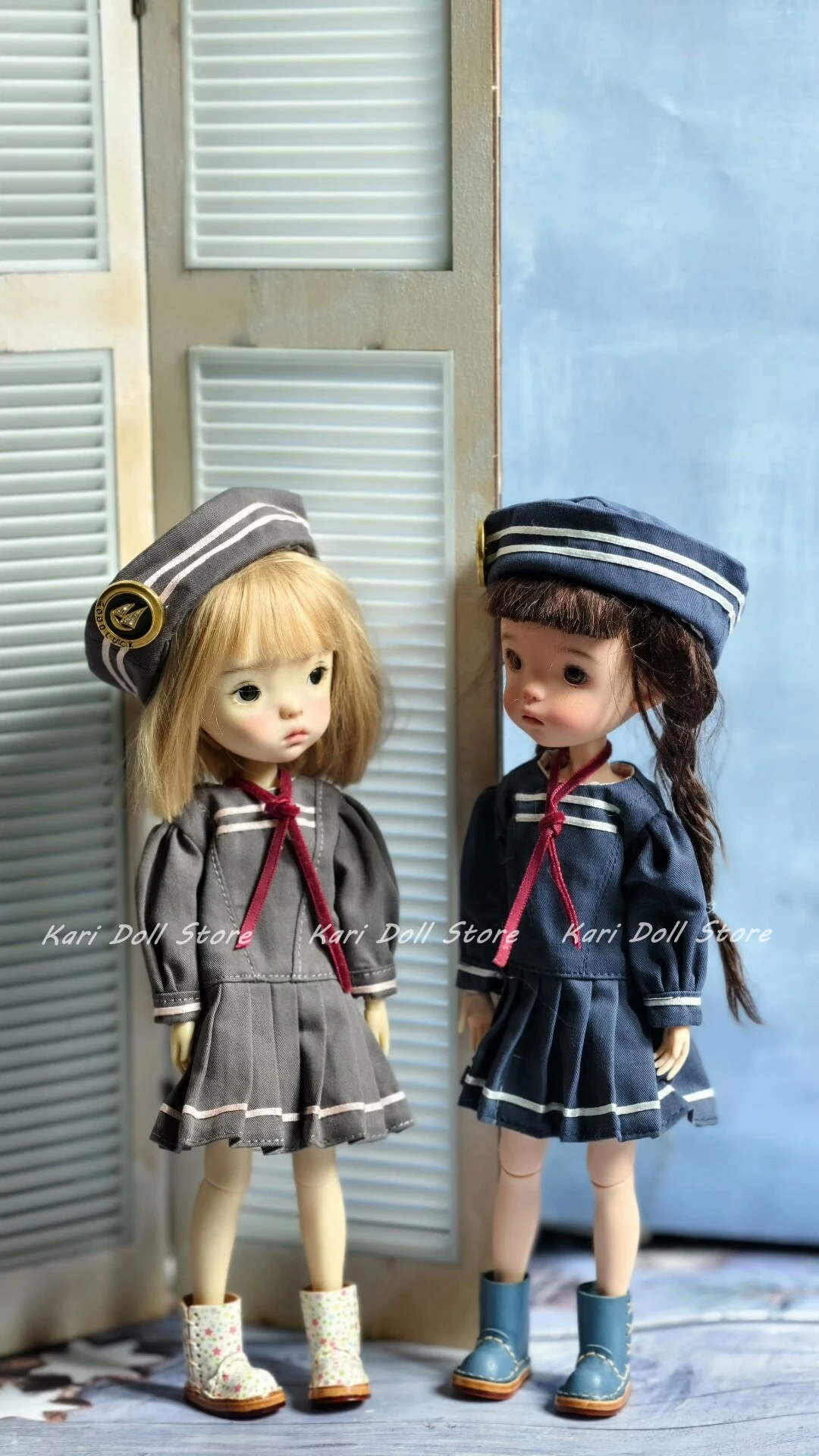 

Kari Doll Одежда и юбки Морская униформа серии Комплект детской одежды для куклы Landazz Landoudou