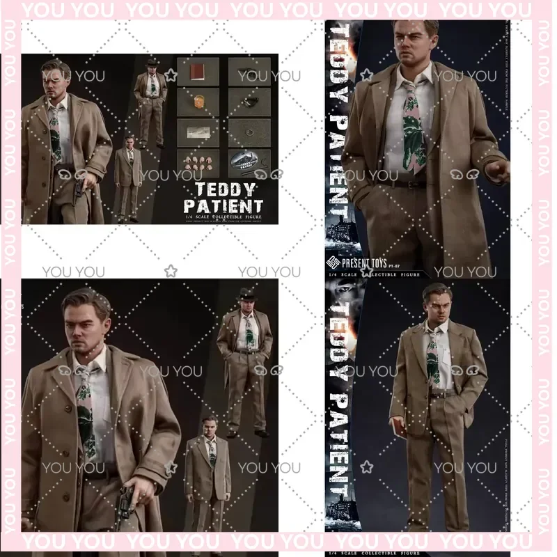 

In Stock for PRESENT TOYS 1/6 Shutter Island Ted Daniel PT-sp87 Action Figure Collectible Toy Gift