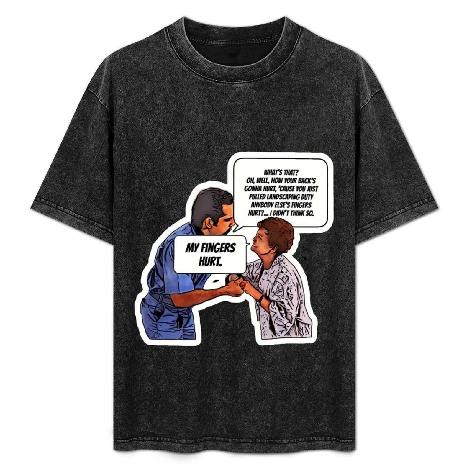 

Nursing home orderly- my fingers hurt T-Shirt Relaxed Fit Casual Short Sleeve Top