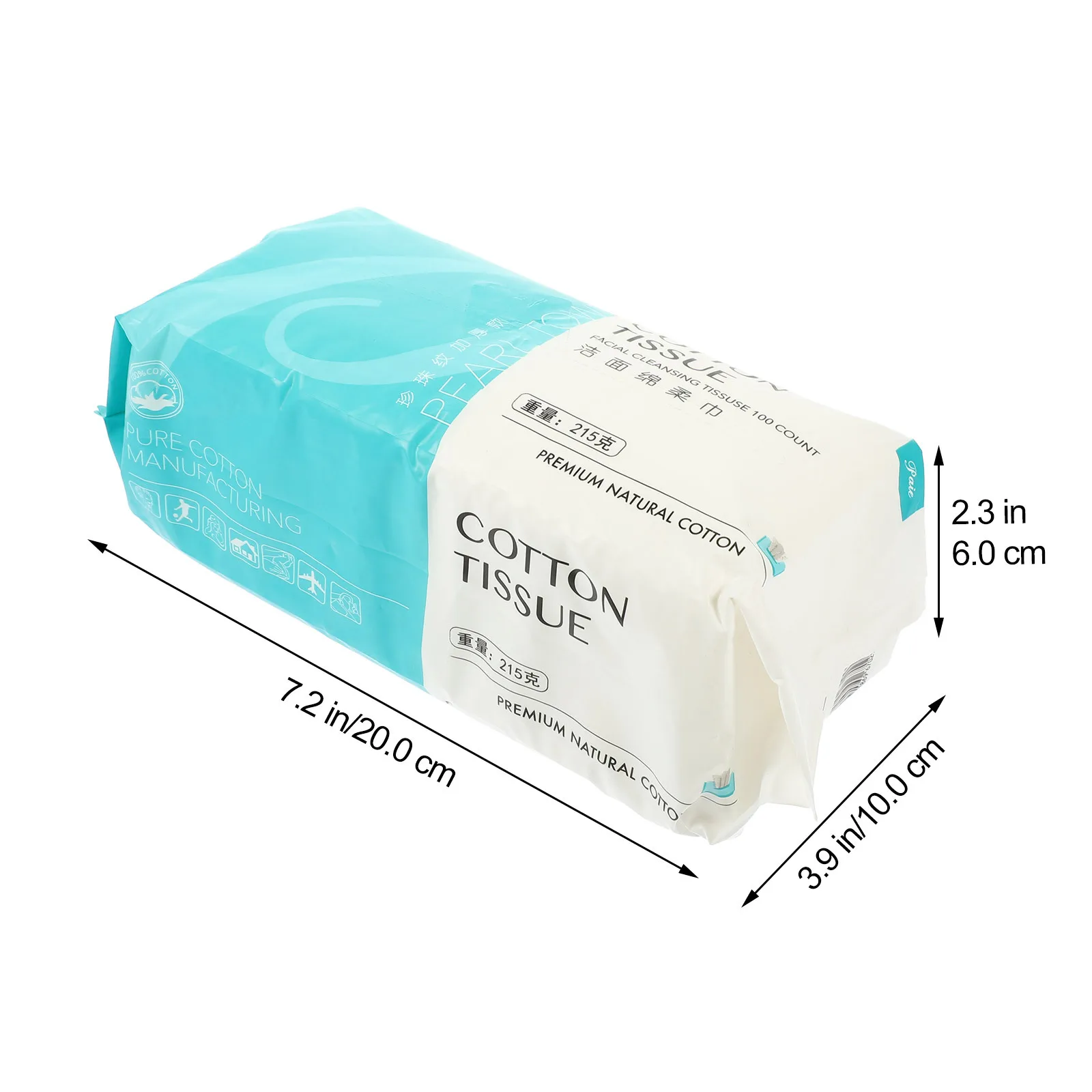 Toalhetes de limpeza de algodão, design removível macio e amigável à pele para remoção de maquiagem facial, pano prático para viagem, uso doméstico