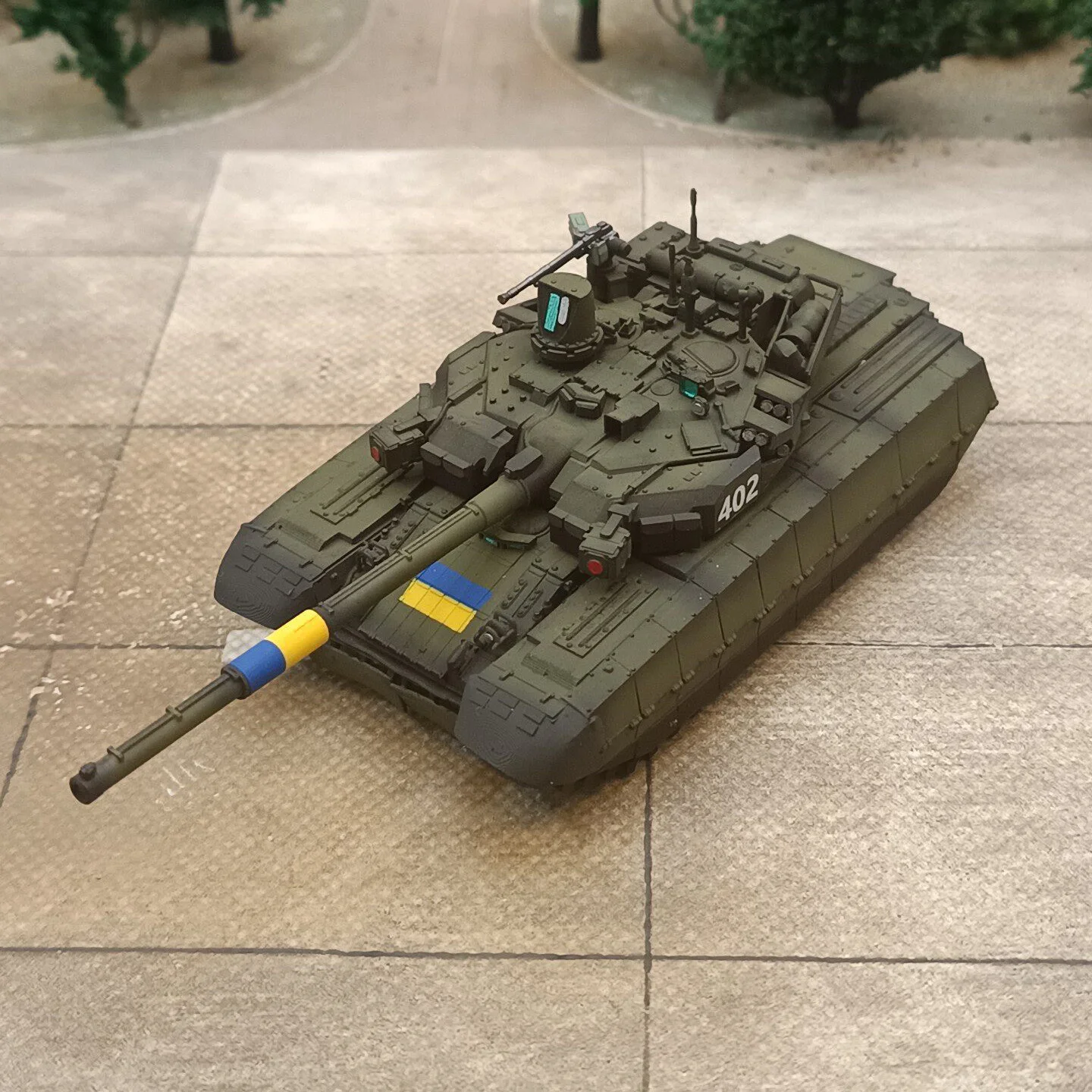 1/72 Russian T-84BM Tank, Hand-Painted Finished Model Decorative Ornament (Ships in 5-6 Days)