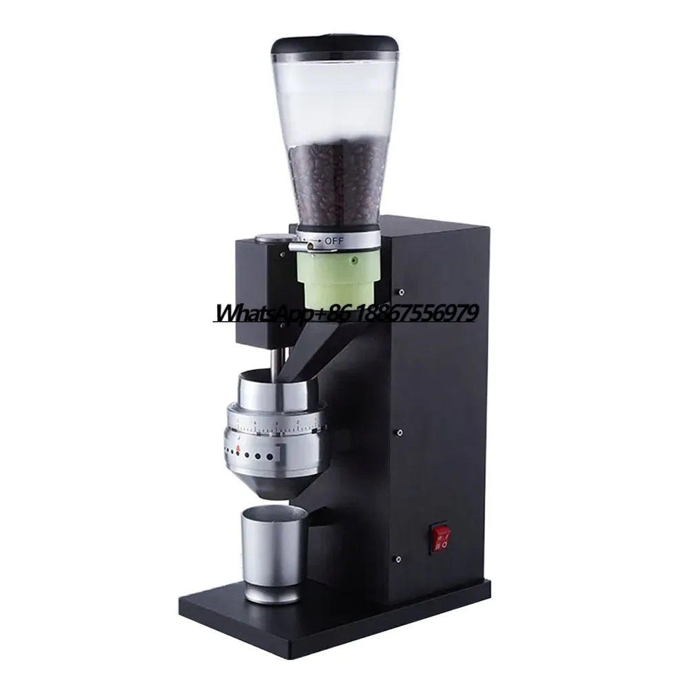 

A7 Electric Coffee Grinder 83mm Espresso Coffee Grinder Filterable Quantitative Automatic Coffee Bean Milling Machine