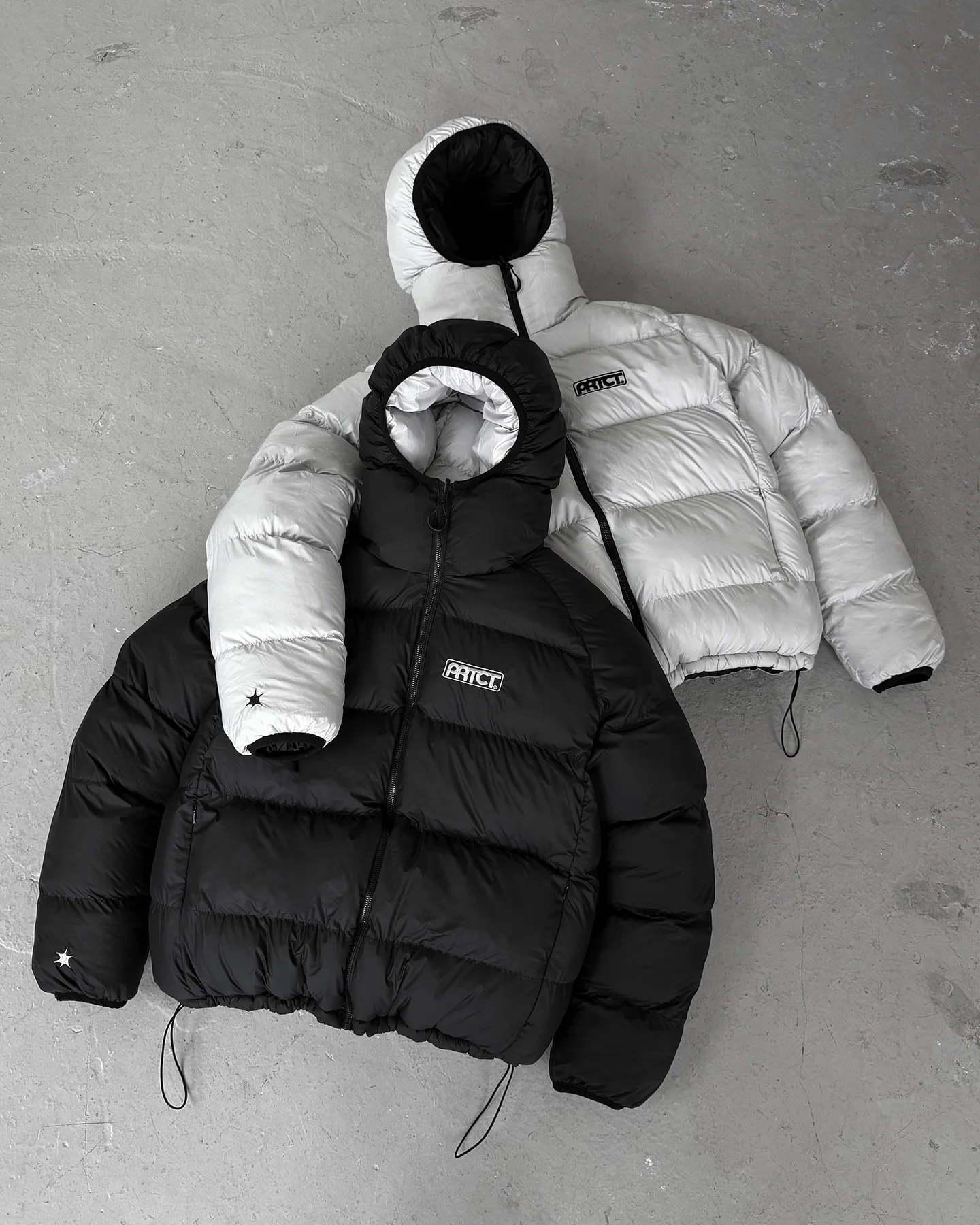 

Men's Heavy Duty Winter Down Jacket, Warm Hooded Parka Coat for Cold Weather, Streetwear Fashion, Windproof Zipper, Solid Color