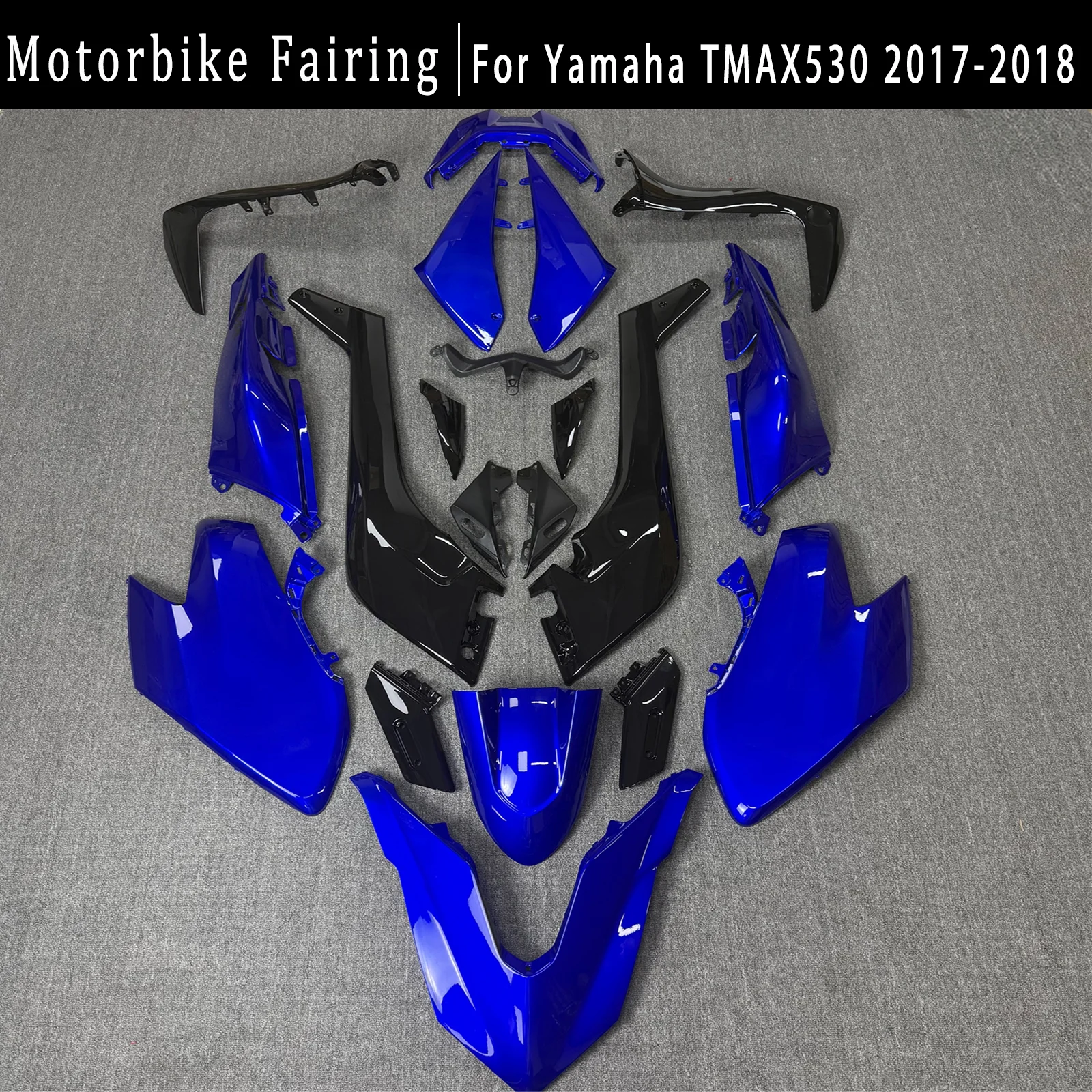 

ABS Injection-Molded Motorcycle Fairing Kit for TMAX 530 2017-2018 Models Custom-Fit Fairing Kit for Chassis Frame Tmax530 17-18