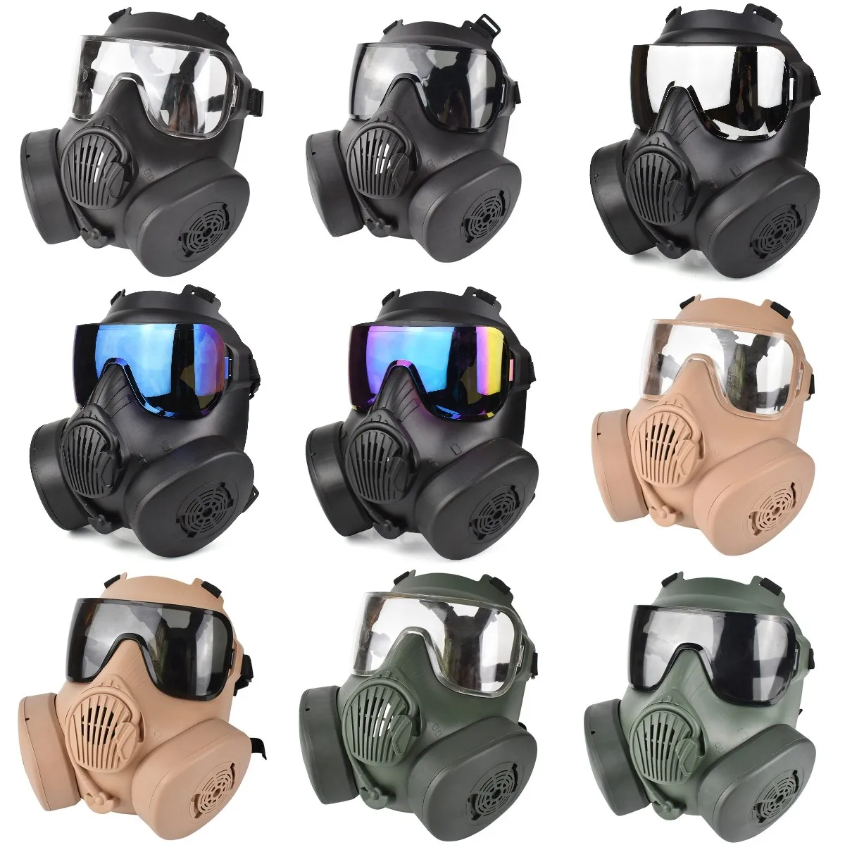 Navy SEAL M50 Tactical Gas Masks, Real Cs Military Fan Equipment, Outdoor Riding, Colpaly Masks