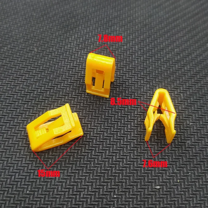 20 قطعة وحدة التحكم الأمامية للسيارة داش لوحة القيادة لاعب الكسوة التجنيب برشام السحابة كليب صالح لفورد مازدا أودي تويوتا هيونداي كيا #6