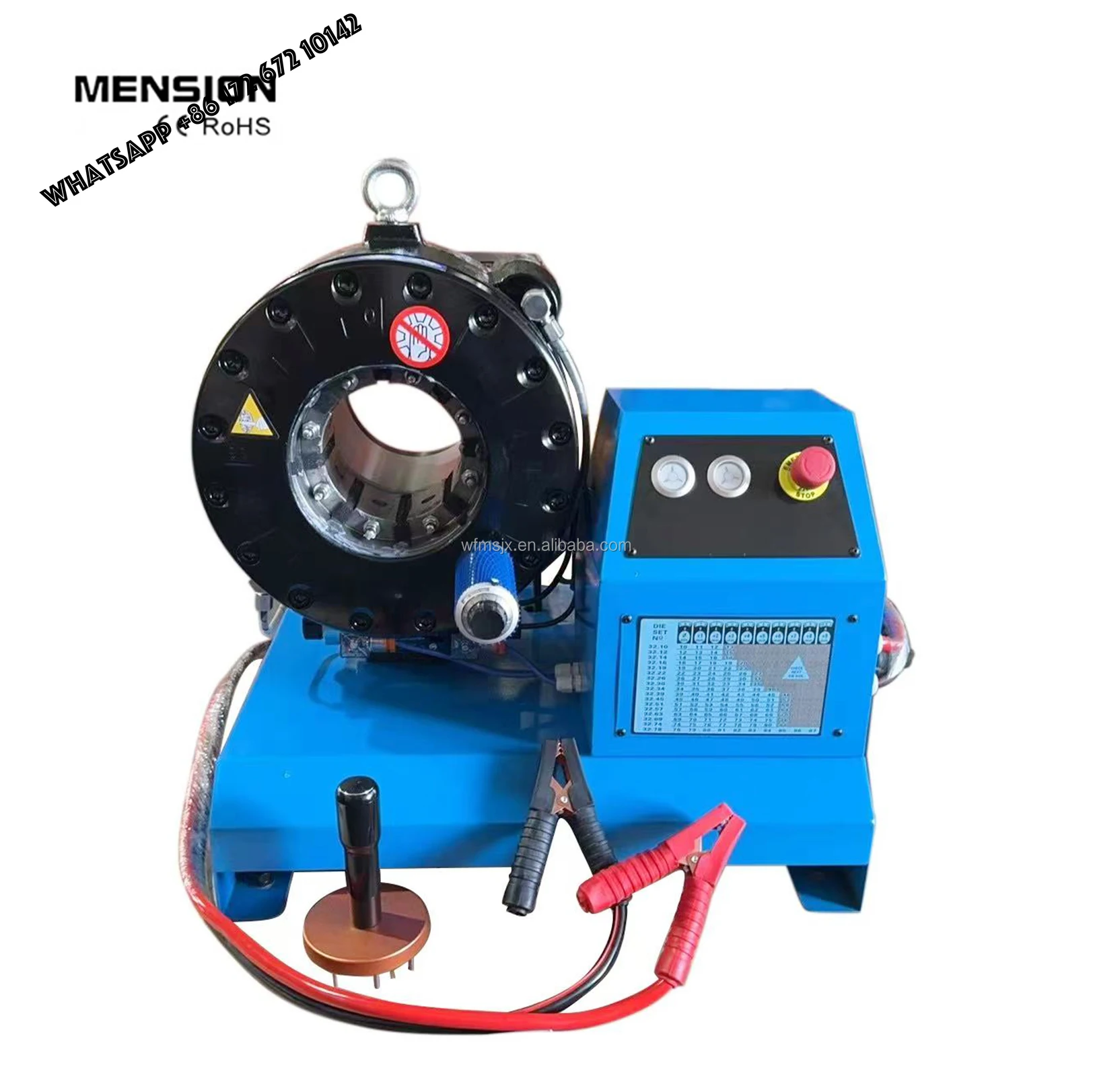Best Sale 24V Hydraulic Hose Crimper P32CS Portable 12 Volt Hose Crimping Machine Fitting Ferrule Pressing with Good Price