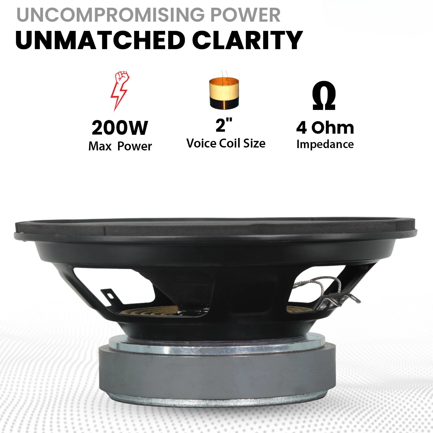 

Автомобильный сабвуфер 8 дюймов, 1000 Вт, Pro аудио, компонент глубокого баса, сменный динамик 4 Ом