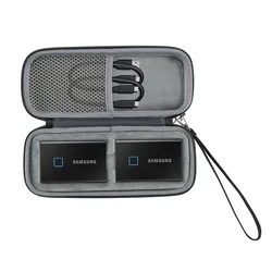 Newest EVA Hard Case for Samsung T7 Touch SSD Protective Box 2 in 1 for Samsung T7 Touch Storage Bag (Case Only)