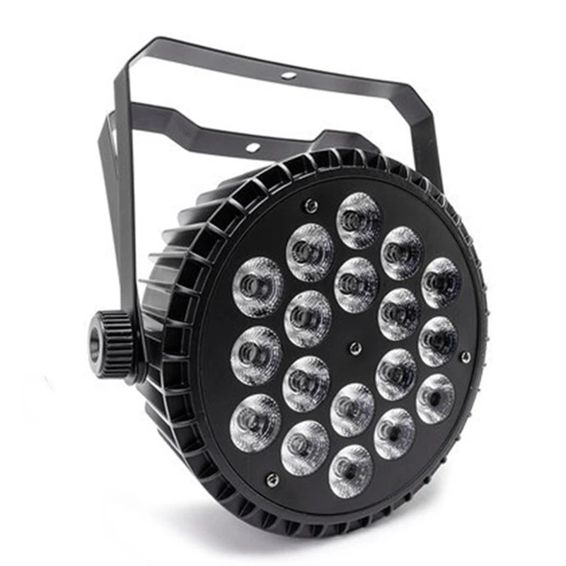 

18x12W Full Color LED FLAT PAR Light DMX512 LED Wash Effect Light KTV Disco DJ Party Wedding Club Bar Concert Stage Event Show