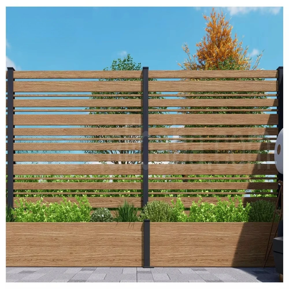 

Fence Aluminio De Pez Privacy Cloture Aluminium Panel Pool Farm Balcony Profile Design Laser Cut