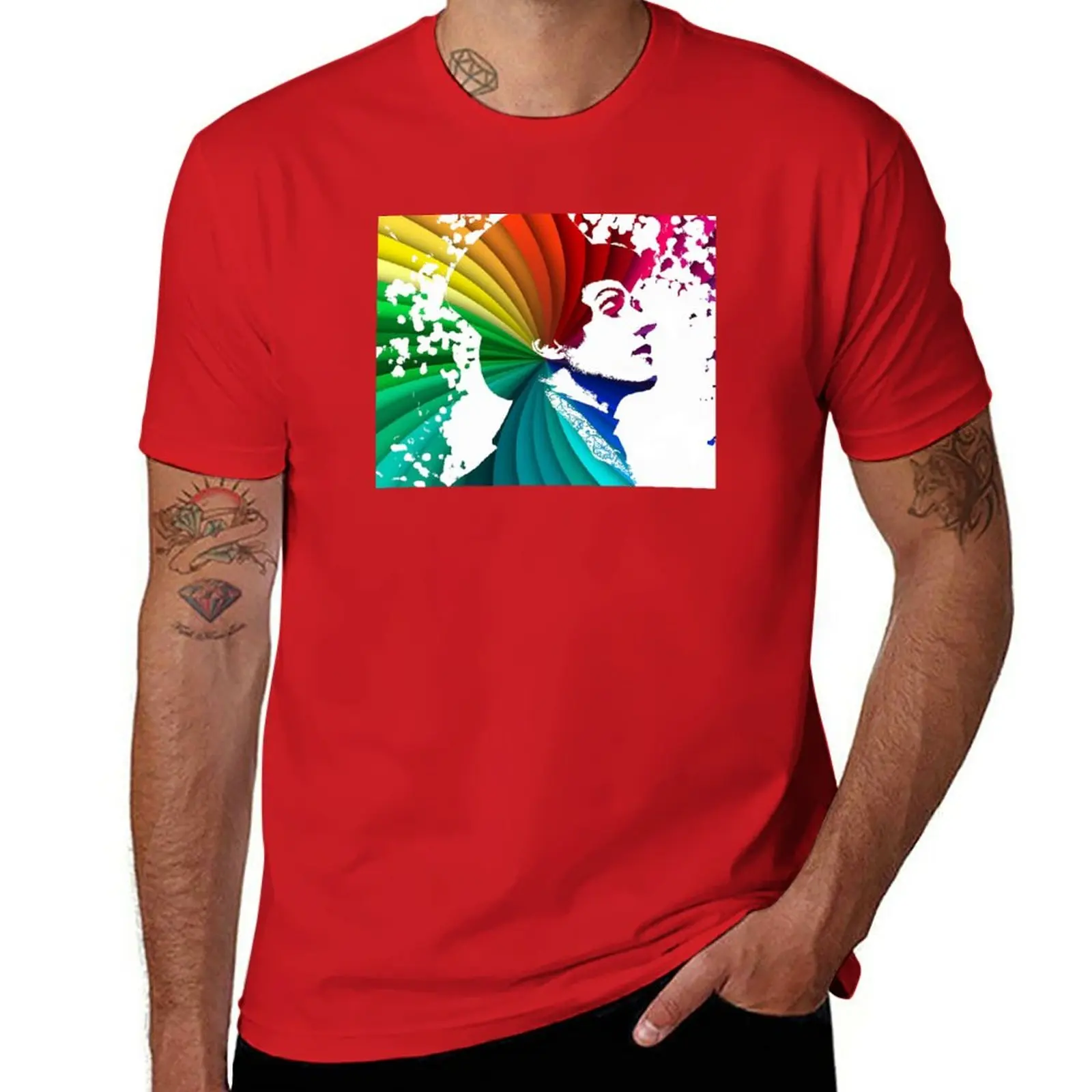 

New Anne Lister Rainbow 02 T-Shirt t shirt man tees custom t shirts mens graphic t-shirts