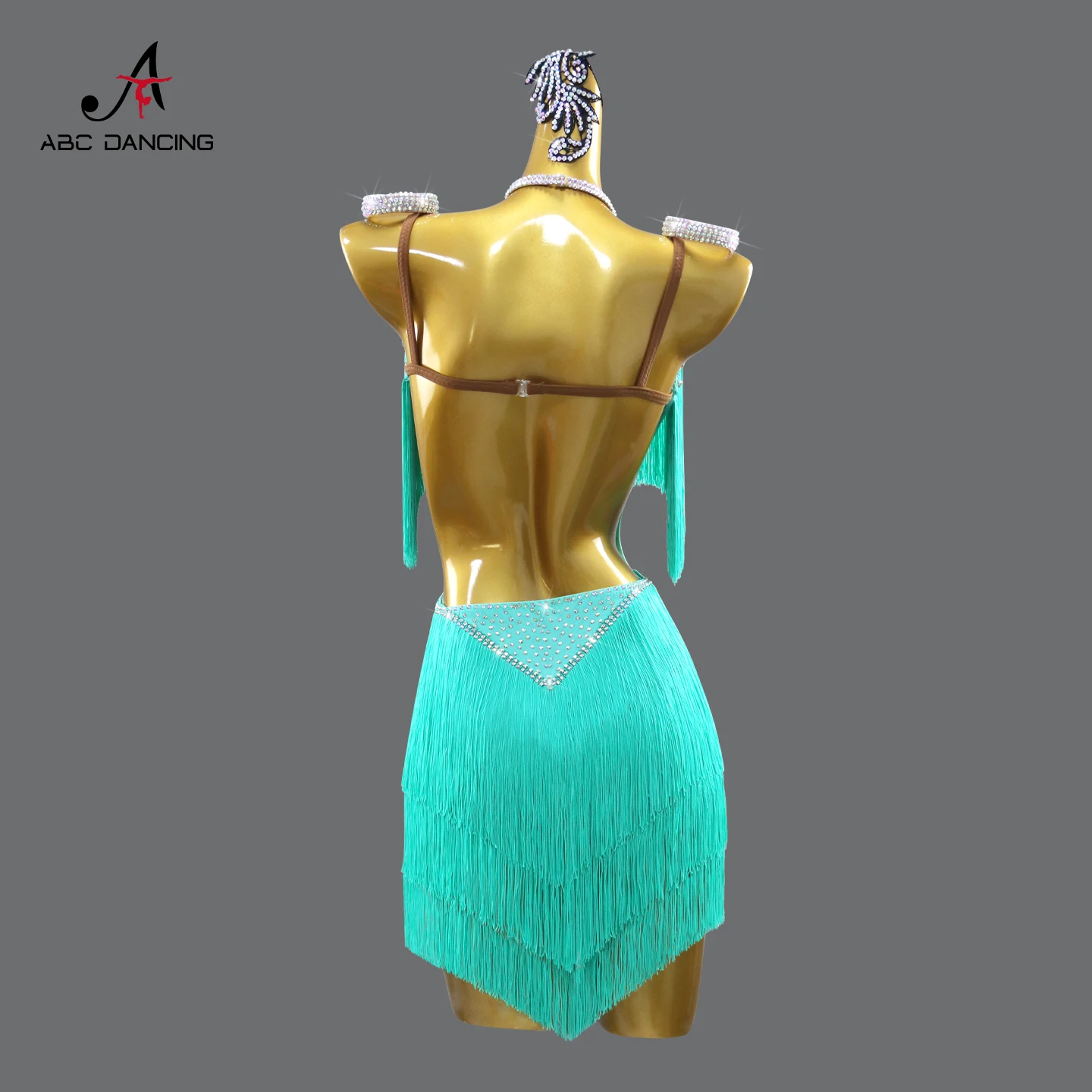 Latin American Dances Prom Dress 2025 Girls Sexy Short Costume Party Clothes Dancewear Carnival Womens Ballroom Performance Suit