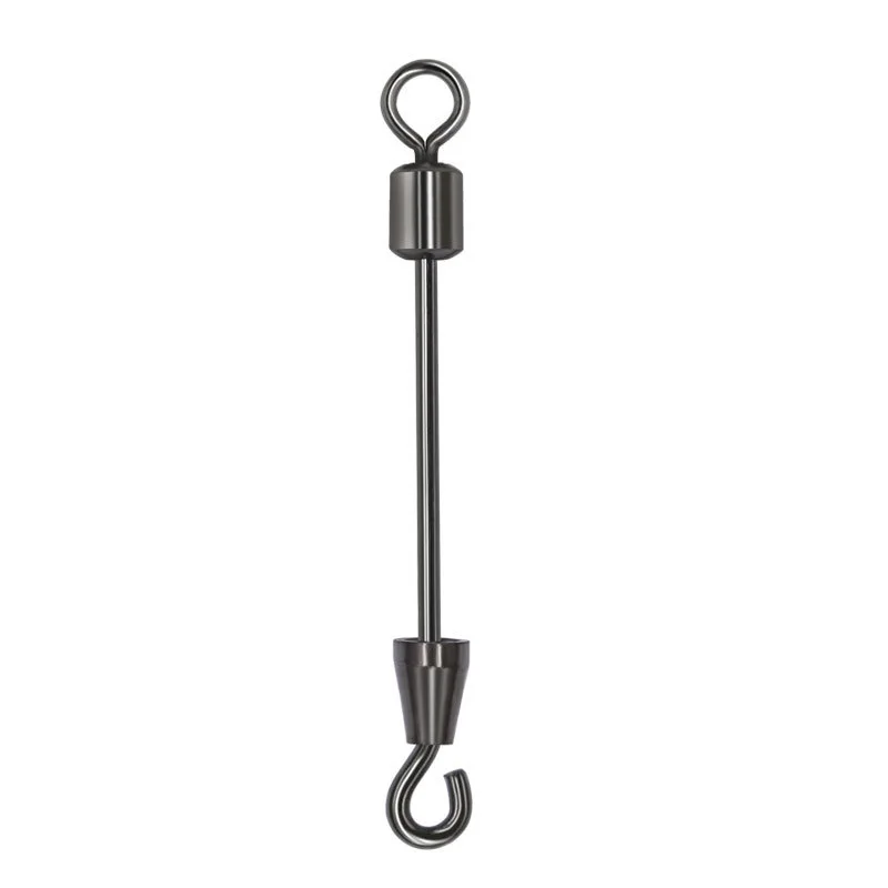 

HXY 50PCS SIZE( 6 7 8 ) Speed snap with lead piece seat fishing tackle fishing connector rolling swivels Fishing gear fittings