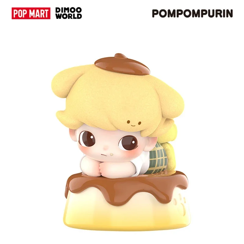 

POP MART DIMOO WORLD POMPOMPURIN SeriesMystery Box Genuine Blind Box Guess Toys Bag Ornament Figurines Home Decor Desktop Dolls