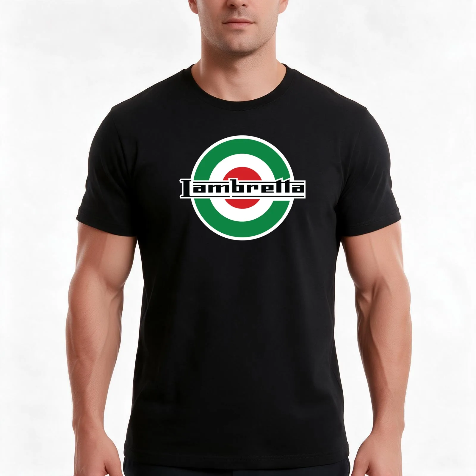 Lambretta Shirt, Sticker, Decal, Hoodie, Mask T-Shirt, Summer Casual Cotton Tee, Oversized Streetwear Tops, Unisex Men Women