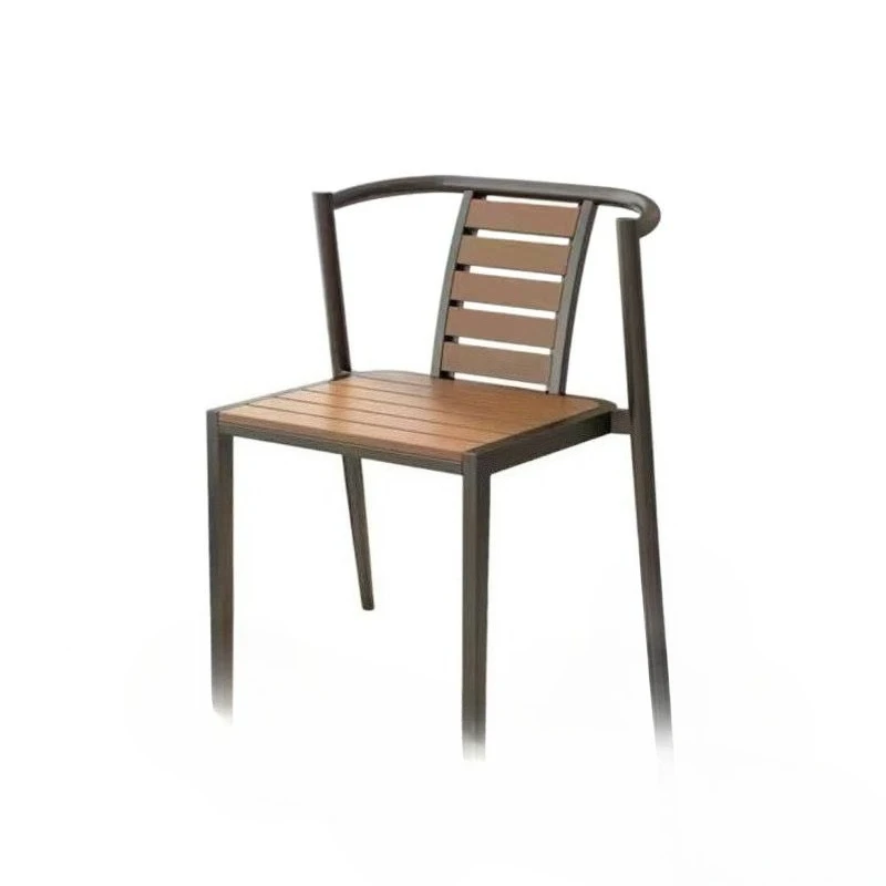 

Outdoor tables and chairs, courtyard, open-air tea table and chairs, milk tea shop, balcony terrace, leisure plastic wood tables