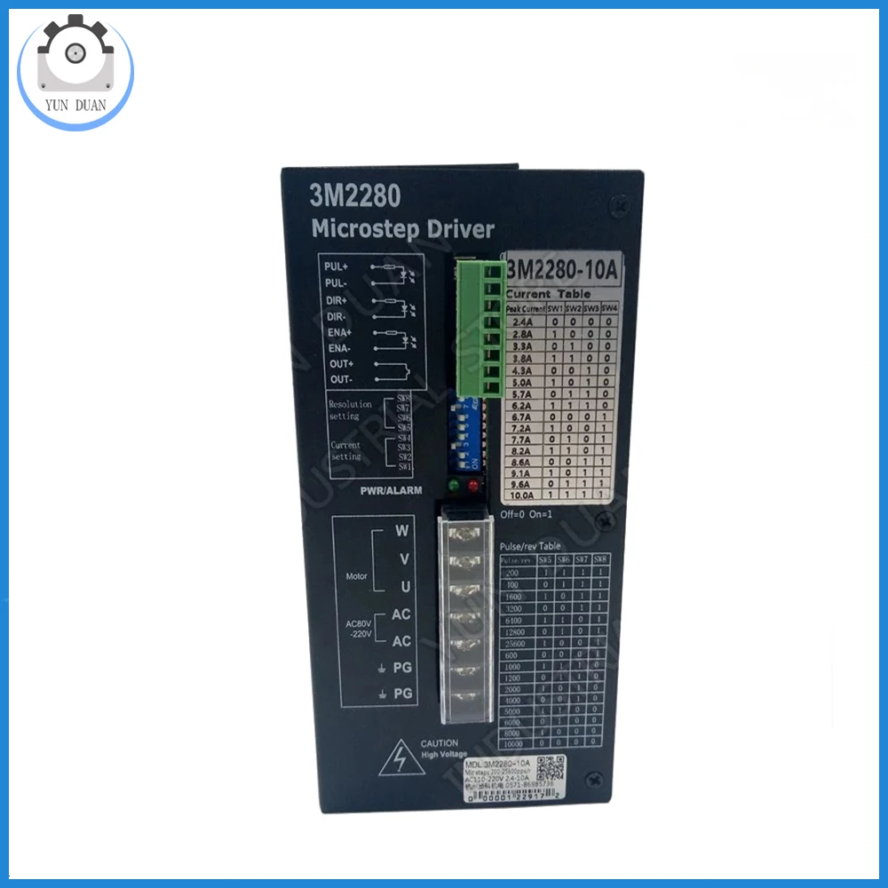 Jogo 3ph 32 dsp AC80-220V 110v microstep do motorista do motor de passo de 12/16/20nm nema42 com torque fanhigh refrigerando para o motor do cnc nema 42