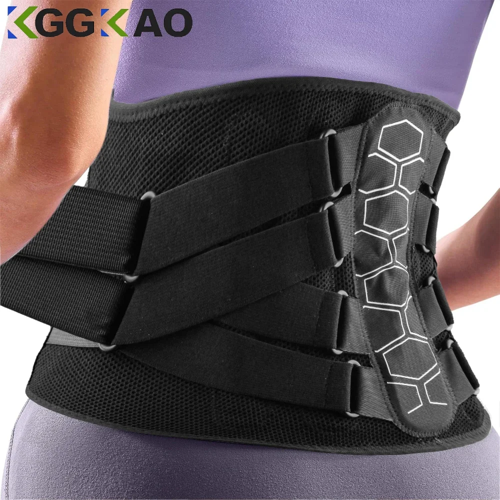 

Lumbar Support Belt Lower Back Pain Relief,Lumbar Support Belt for Men & Women with Lumbar Pad,for Herniated Disc,Sciatica