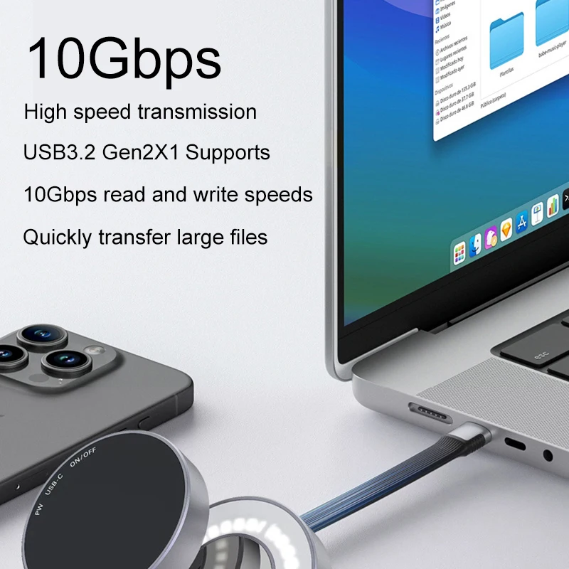 UTHAI M. 2 NVMe Магнитный твердотельный накопитель, картридж с зарядкой PD 2230 2242, картридж для мобильного жесткого диска Typec Q20 ﻿