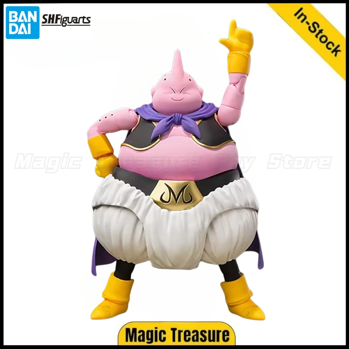 

【In stock】Original Bandai S.H.Figuarts DRAGON BALL Z Majin Buu - Shan- Action figure model toy gift
