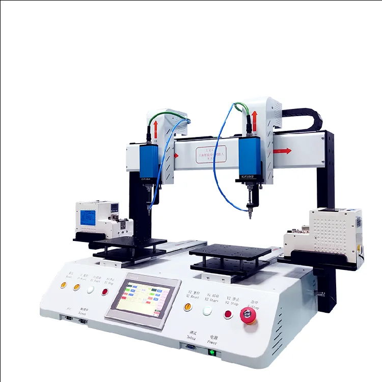 Desktop Automatic Screw Fastener Screwdriver Robotic Machine Screw Tightening Robot Production Machine