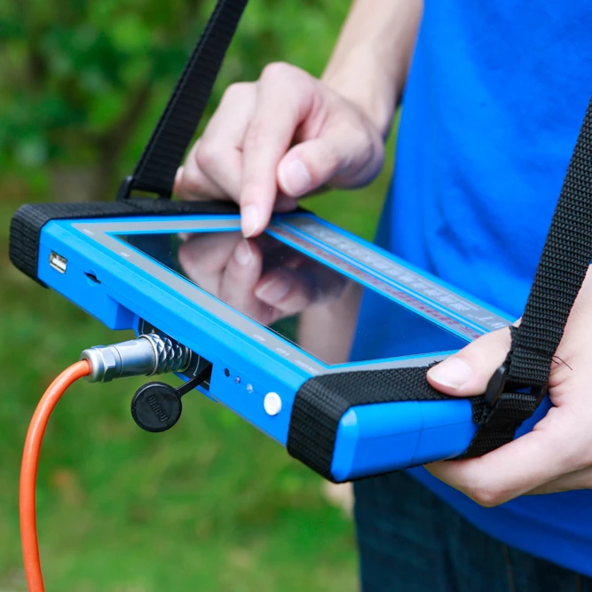 

PQWT-TC500 Geophysical Resistivity Meter Geophysic Water Finder 150m Underground Water Detector