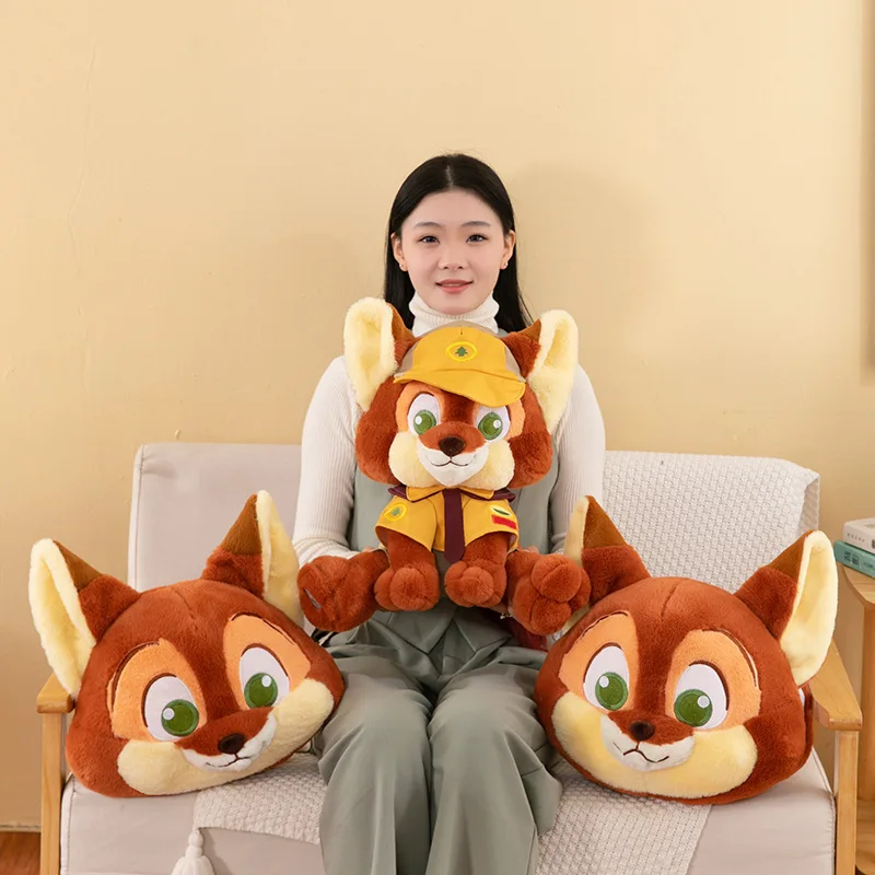 43cm Zootopia Nick Cute Plush Toy Judy Plush Fox Girl Rag Lovely Doll Pillow Hand Warmer Dolls Bedroom Decoration Birthday Gift