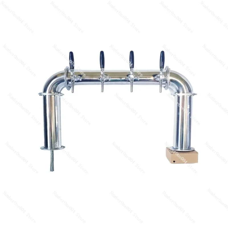 

Applicable To Distribution Bar Table Draft Beer Machine Simple 4 Heads 6 Heads Beer Column Sales Tower with Faucet