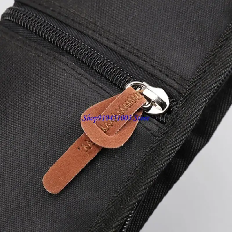 77HC Multifuntional Drumsticks Bag Fabric Construction Offering Superior Durability Music Instrument Accessories for Stage
