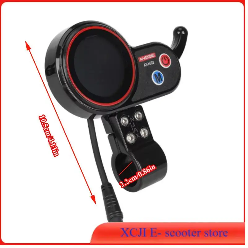 سكوتر كهربائي شاشة الكريستال السائل متر أداة لوحة مفتاح الطاقة خنق 36 فولت 48 فولت العالمي NJAX-T NJ AOXIONG #3